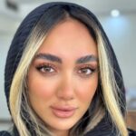 لنز عسلی قهوه ای دور دار آیس کالر دیاموند دیپ مارس - تصویر 4