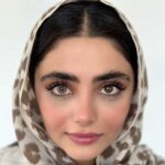 لنز عسلی خاکی دور دار آیس کالر دیاموند گارنت - تصویر 6