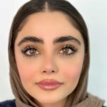 لنز عسلی دور دار آیس کالر دیاموند رادین گلد - تصویر 5