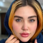 لنز آبی آسمانی آیس کالر دیاموند رادین اسکای - تصویر 3