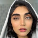لنز طوسی سبز دور دار آیس کالر دیاموند اسپینل گری - تصویر 8