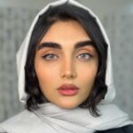 لنز طوسی سبز دور دار آیس کالر دیاموند اسپینل گری - تصویر 6