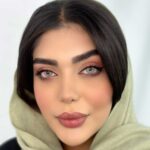 لنز طوسی سبز روشن آیس کالر لاکچری آلوئه‌ورا - تصویر 4