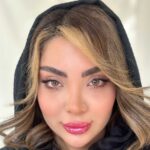 لنز سبز عسلی دور دار آیس کالر لاکچری چارمینگ گرین - تصویر 4