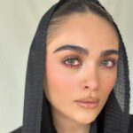 لنز طوسی عسلی سبز دوردار آیس کالر لاکچری گلد بلو - تصویر 2