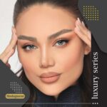 لنز آبی  سورمه ای دوردار آیس کالر لاکچری ماداگاسکار