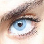 لنز آبی روشن آماندا پاستل بلو