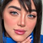 لنز آبی روشن آماندا پاستل بلو - تصویر 4