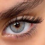 لنز طوسی آبی عسلی آماندا آتلانتیس گری