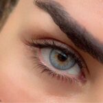 لنز طوسی آبی عسلی دوردار آماندا آتلانتیس گری - تصویر 2