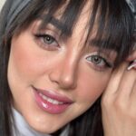 لنز عسلی طوسی دوردار آماندا آلموند هانی - تصویر 4