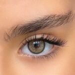 لنز عسلی کاراملی آماندا آتلانتیس هیزل