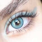 لنز آبی اقیانوسی دور مشکی آماندا دایموند بلو