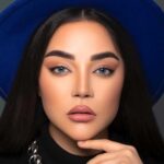 لنز آبی اپتی کالر روبی بلو