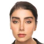 لنز طوسی روشن با مرکز عسلی بدون دور کریستال کالرز افسانه