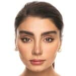لنز عسلی قهوه ای بدون دور کریستال کالرز کاف