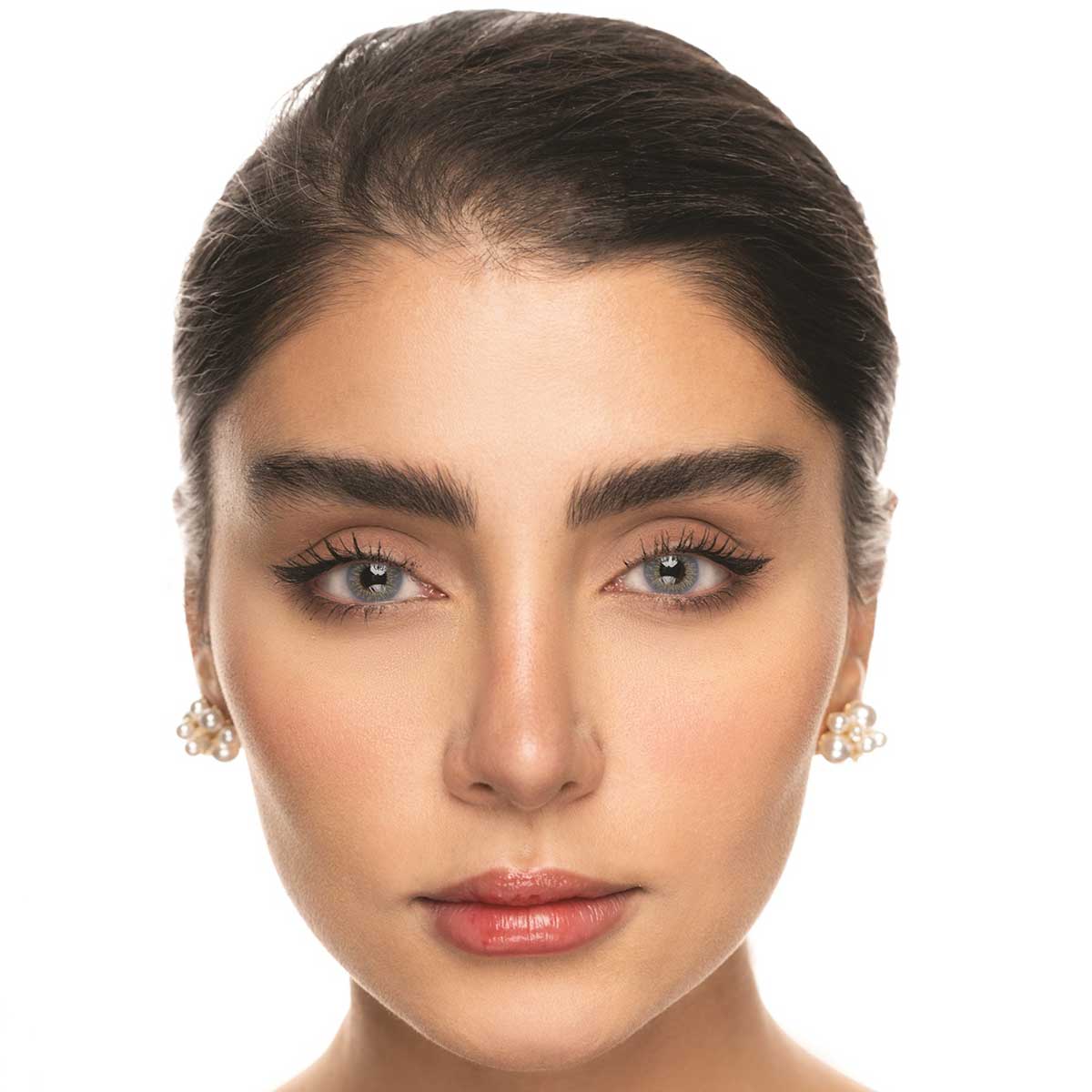 crystal-colors-pixie-blue-non-ringed-contact-lenses-1 لنز آبی بدون دور کریستال کالرز پیکسی بلو - تصویر 1
