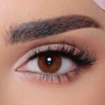 لنز قهوه‌ای فندقی دور محو لومینوس کاپوچینو - تصویر 2