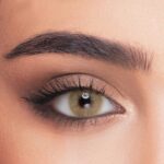 لنز عسلی سبز بدون دور لومینوس لمون - تصویر 2