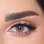 لنز قهوه‌ای عسلی بدون دور لومینوس موکا - تصویر 2