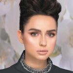 لنز طوسی آبی بدون دور نچرال کور کلود