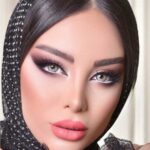 لنز طوسی سبز روشن دوردار ترسا لاکچری لنا گری